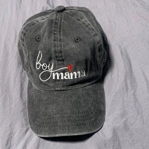 Boy Mama Black Cap